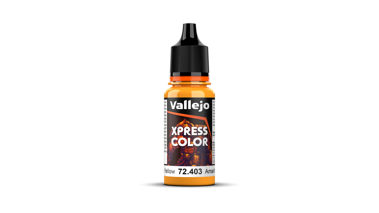 Vallejo Xpress Color | Imperial Yellow Xpress Color | 18ml | 72.403-Paint and Ink-LITKO Game Accessories