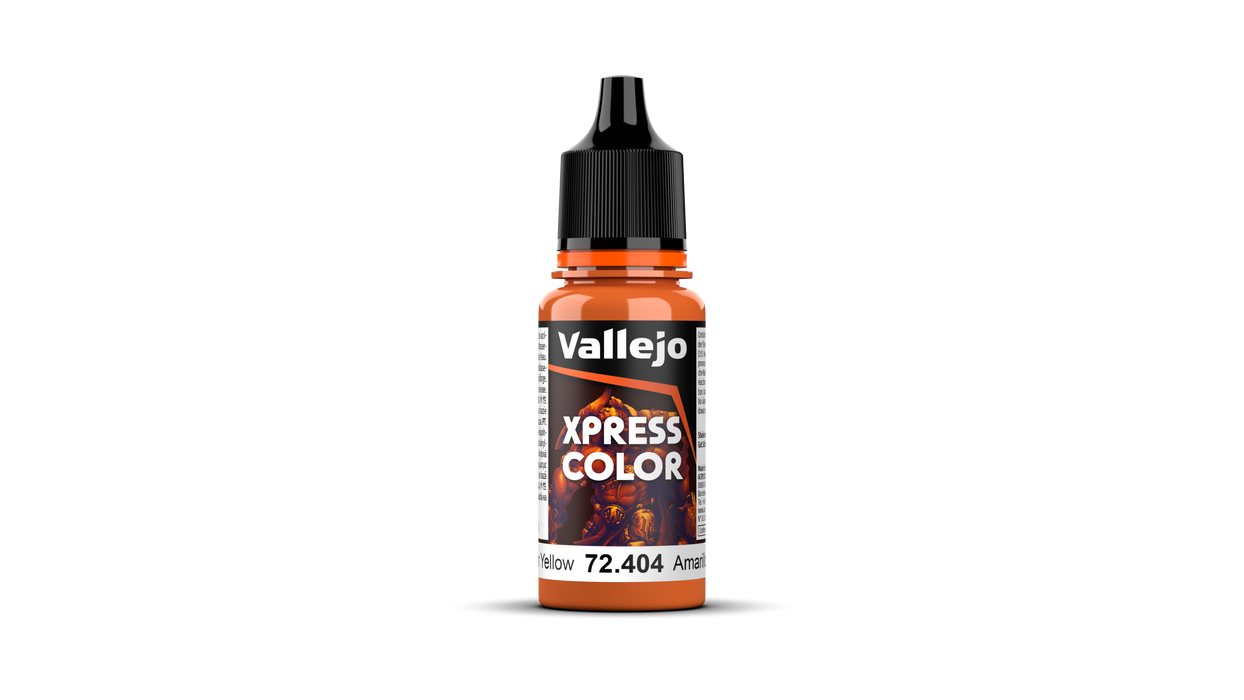 Vallejo Xpress Color | Nuclear Yellow Xpress Color | 18ml | 72.404-Paint and Ink-LITKO Game Accessories