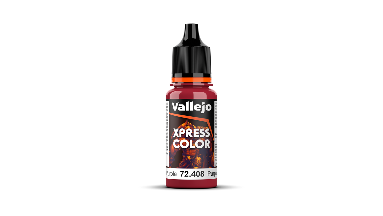 Vallejo Xpress Color | Cardinal Purple Xpress Color | 18ml | 72.408-Paint and Ink-LITKO Game Accessories