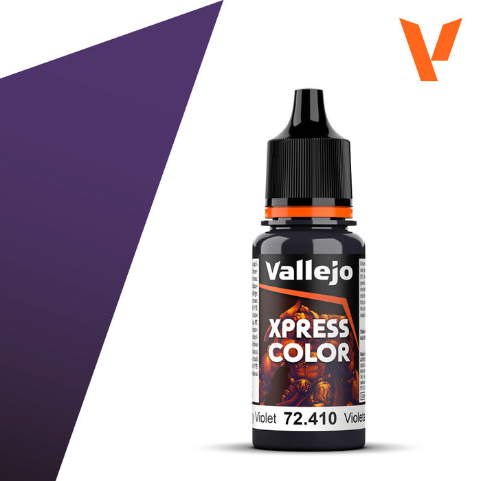 Vallejo Xpress Color | Gloomy Violet Xpress Color | 18ml | 72.410-Paint and Ink-LITKO Game Accessories