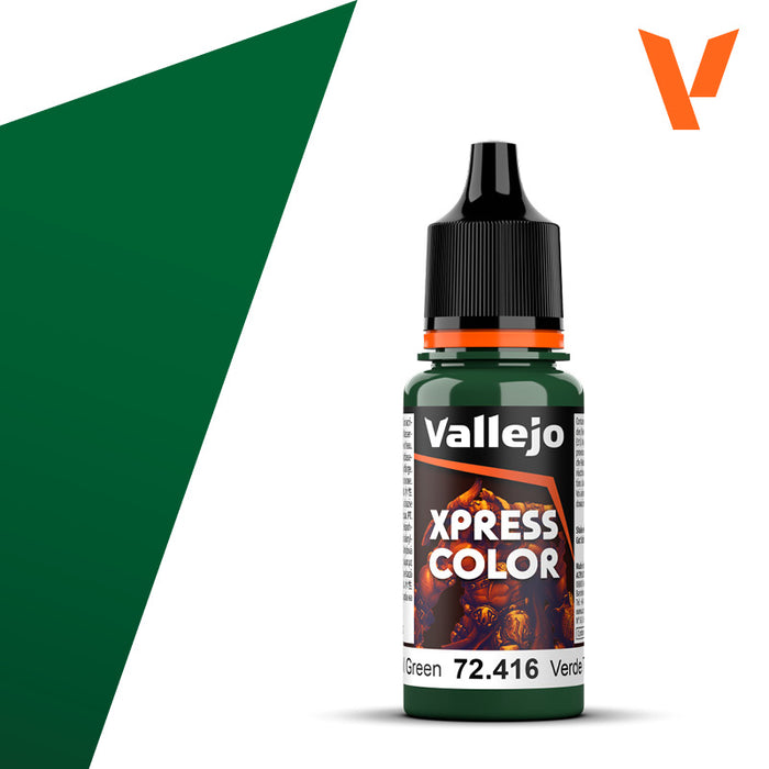 Vallejo Xpress Color | Troll Green Xpress Color | 18ml | 72.416-Paint and Ink-LITKO Game Accessories