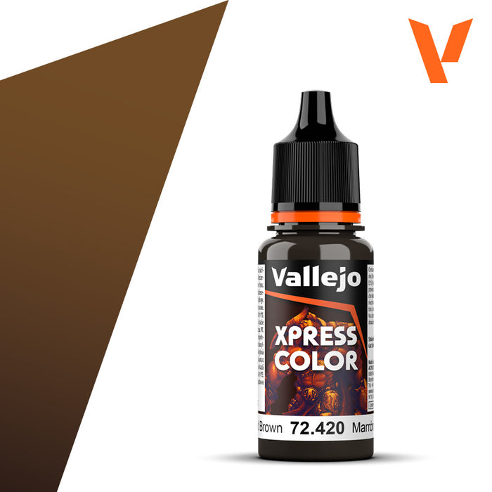 Vallejo Xpress Color | Wasteland Brown Xpress Color | 18ml | 72.420-Paint and Ink-LITKO Game Accessories