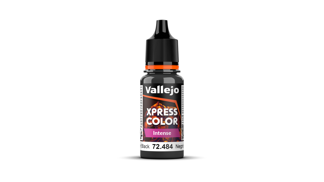 Vallejo Xpress Color Intense | Hospitallier Black | 18ml | 72.484 - LITKO Game Accessories