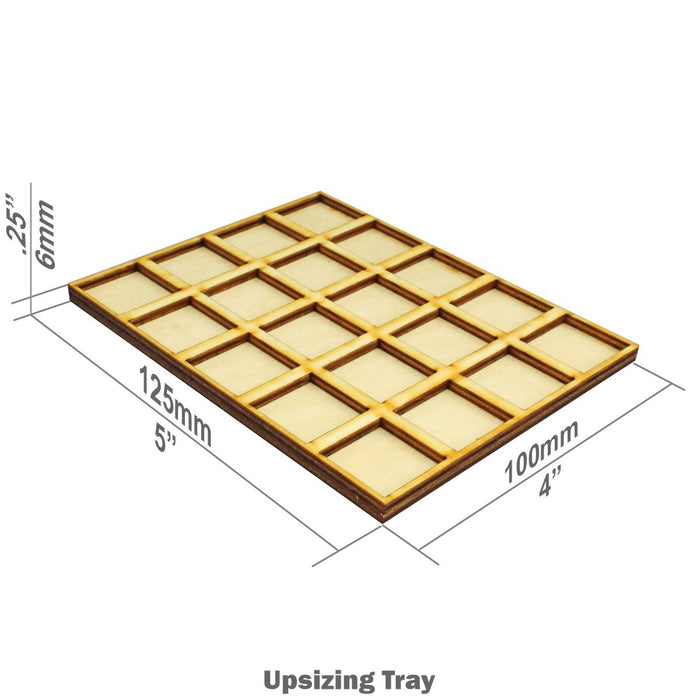 LITKO 5x4 Upsizing Formation Tray for 20mm Square bases Compatible with Warhammer: The Old World-Movement Trays-LITKO Game Accessories