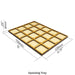 LITKO 5x4 Upsizing Formation Tray for 25mm Square bases Compatible with Warhammer: The Old World-Movement Trays-LITKO Game Accessories