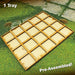 LITKO 5x4 Upsizing Formation Tray for 25mm Square bases Compatible with Warhammer: The Old World-Movement Trays-LITKO Game Accessories
