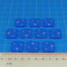 LITKO Scanner Blip Tokens, Fluorescent Blue (10)-Tokens-LITKO Game Accessories