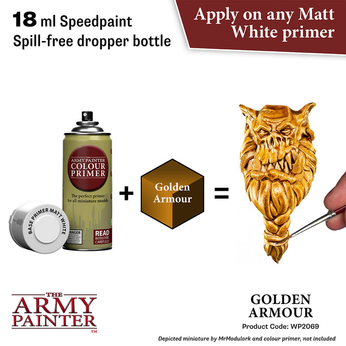 Speedpaint: Golden Armour 18ml-Paint and Ink-LITKO Game Accessories