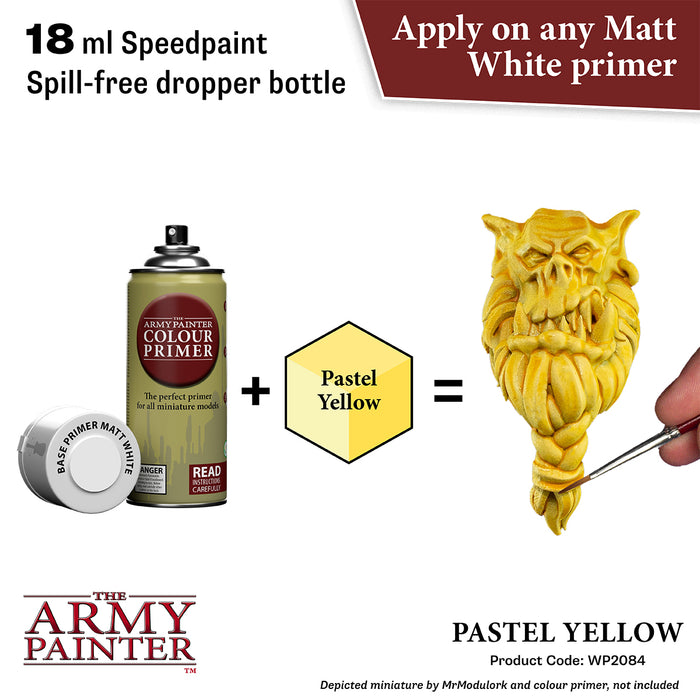 Speedpaint: Pastel Yellow 18ml-Paint and Ink-LITKO Game Accessories