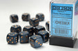 Opaque 16mm d6 Dusty Blue/copper Dice Block™ (12 dice)-Dice-LITKO Game Accessories