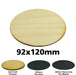 LITKO Oval Miniature Base, 92x120mm, 3mm Plywood-Specialty Base Sets-LITKO Game Accessories