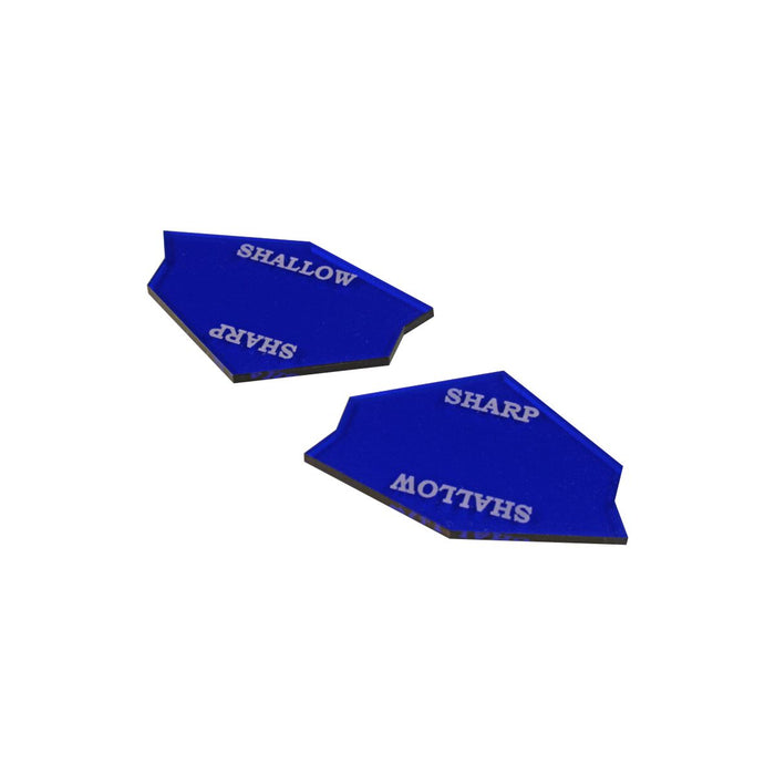 LITKO Naval Turn Tools Compatible with Trafalgar, Translucent Blue (2)-Movement Gauges-LITKO Game Accessories