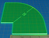 LITKO 4-inch Radial Gauge, Fluorescent Green-Movement Gauges-LITKO Game Accessories