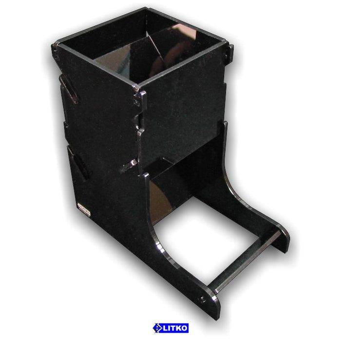 Black Dice Tower-Dice Tower-LITKO Game Accessories