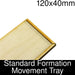 Formation Movement Tray: 120x40mm Standard Tray Kit-Movement Trays-LITKO Game Accessories