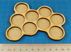 LITKO 9-Figure Horde Tray for 25mm Circle Bases-Movement Trays-LITKO Game Accessories