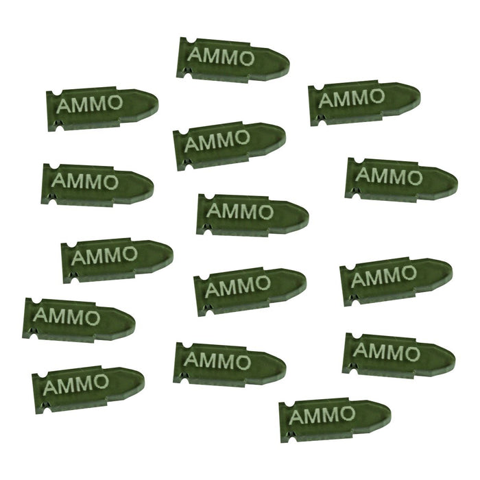 Ammo Tokens, Translucent Grey (15)-Tokens-LITKO Game Accessories