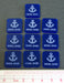 LITKO Naval Base Tokens, Translucent Blue (10)-Tokens-LITKO Game Accessories