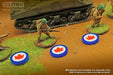 LITKO Premium Printed WWII Faction Tokens, Royal Canadian Air Force Roundel (10)-Tokens-LITKO Game Accessories