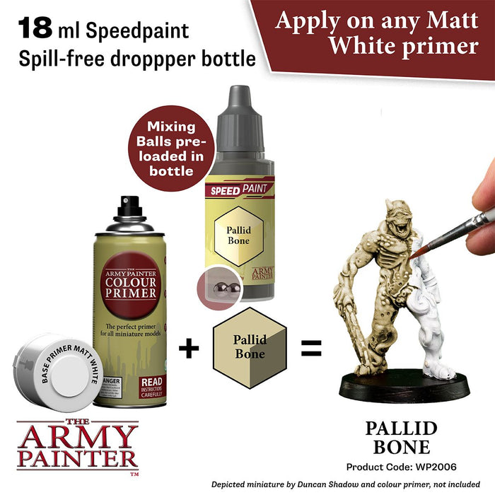 Speedpaint: Pallid Bone 18ml-Paint and Ink-LITKO Game Accessories