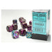 Gemini® 16mm d6 Purple-Teal/gold Dice Block™ (12 dice)-Dice-LITKO Game Accessories
