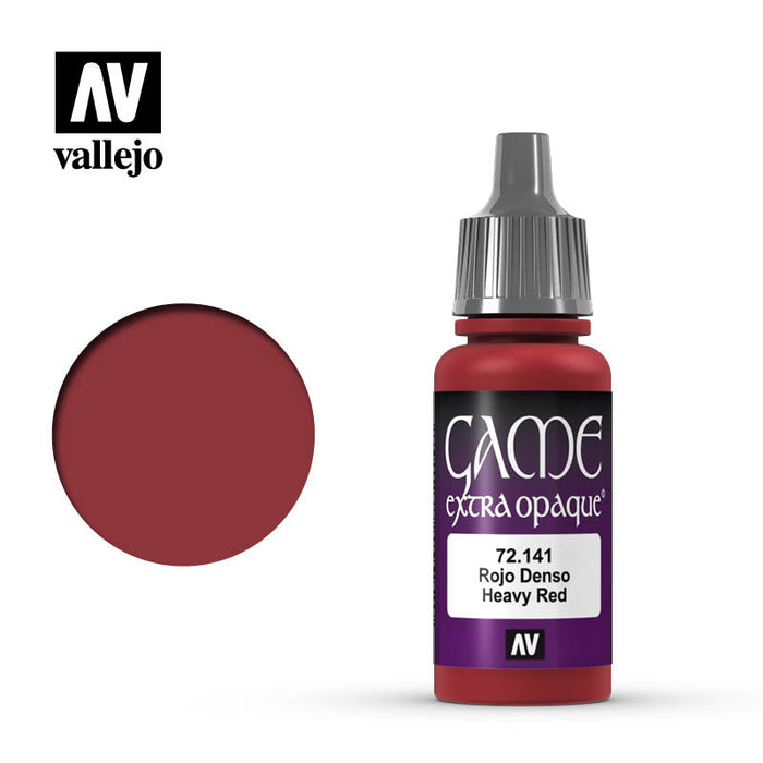 Vallejo Game Color Heavy Red (72.141) (17ml)-Paint and Ink-LITKO Game Accessories