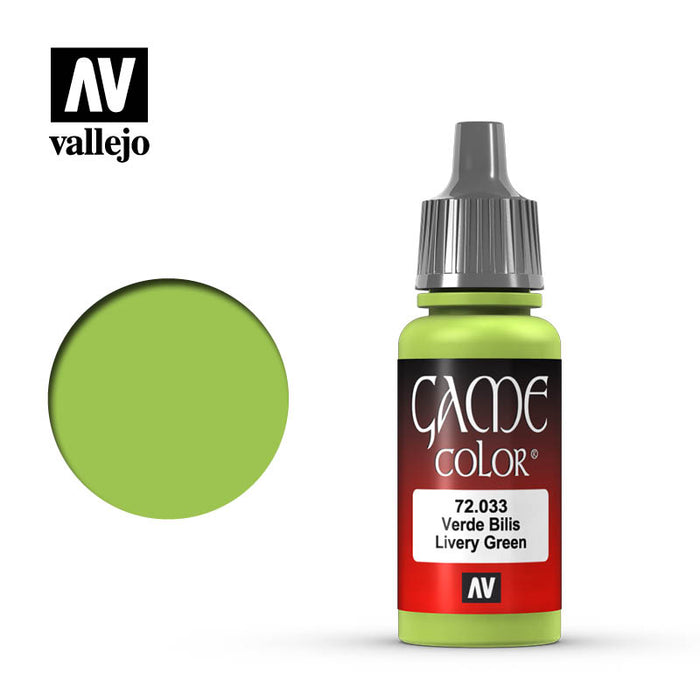 Vallejo Game Color Livery Green (72.033) (17ml)-Paint and Ink-LITKO Game Accessories