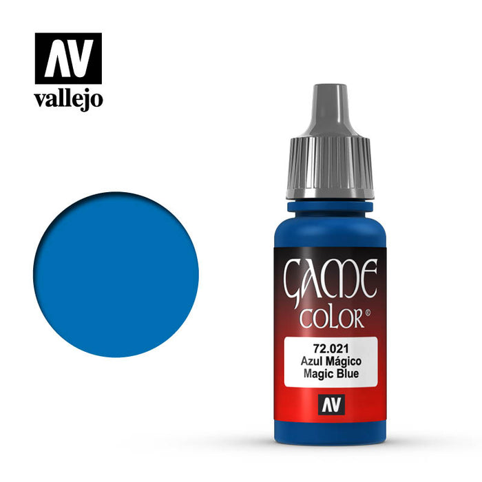 Vallejo Game Color Magic Blue (72.021) (17ml)-Paint and Ink-LITKO Game Accessories