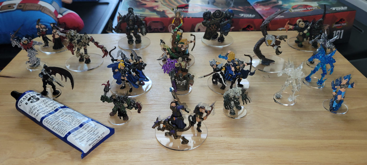 Litko More Customer Photos... LITKO Clear Bases — LITKO Game Accessories