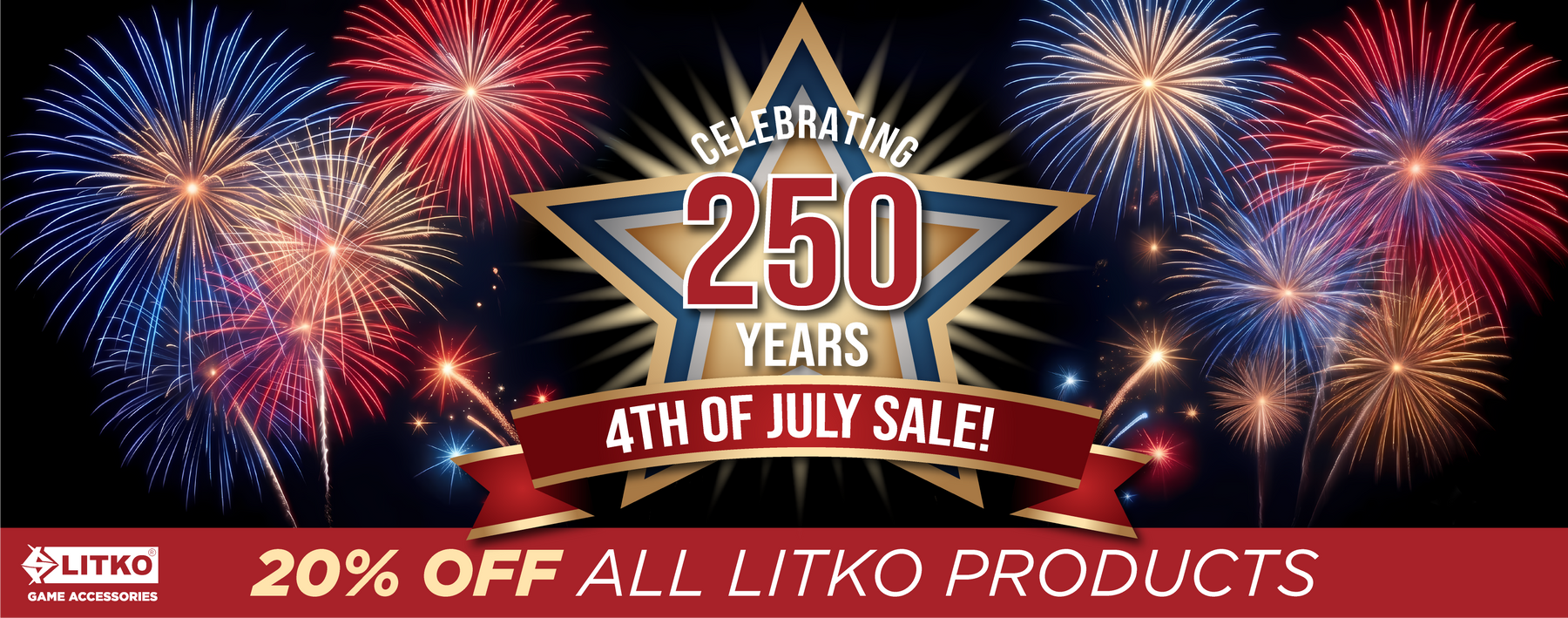 Our 4th of July Sale Is Live — 20% Off LITKO Gear