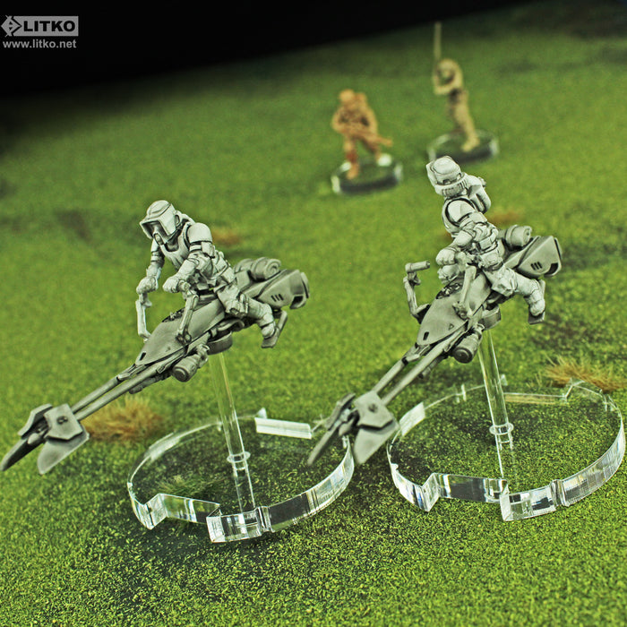 New LITKO -Thick- Flight Bases Compatible with the SW: Legion System