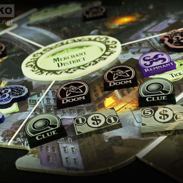 LITKO Upgrades compatible with the Arkham Horrow 3rd Edition Board Game