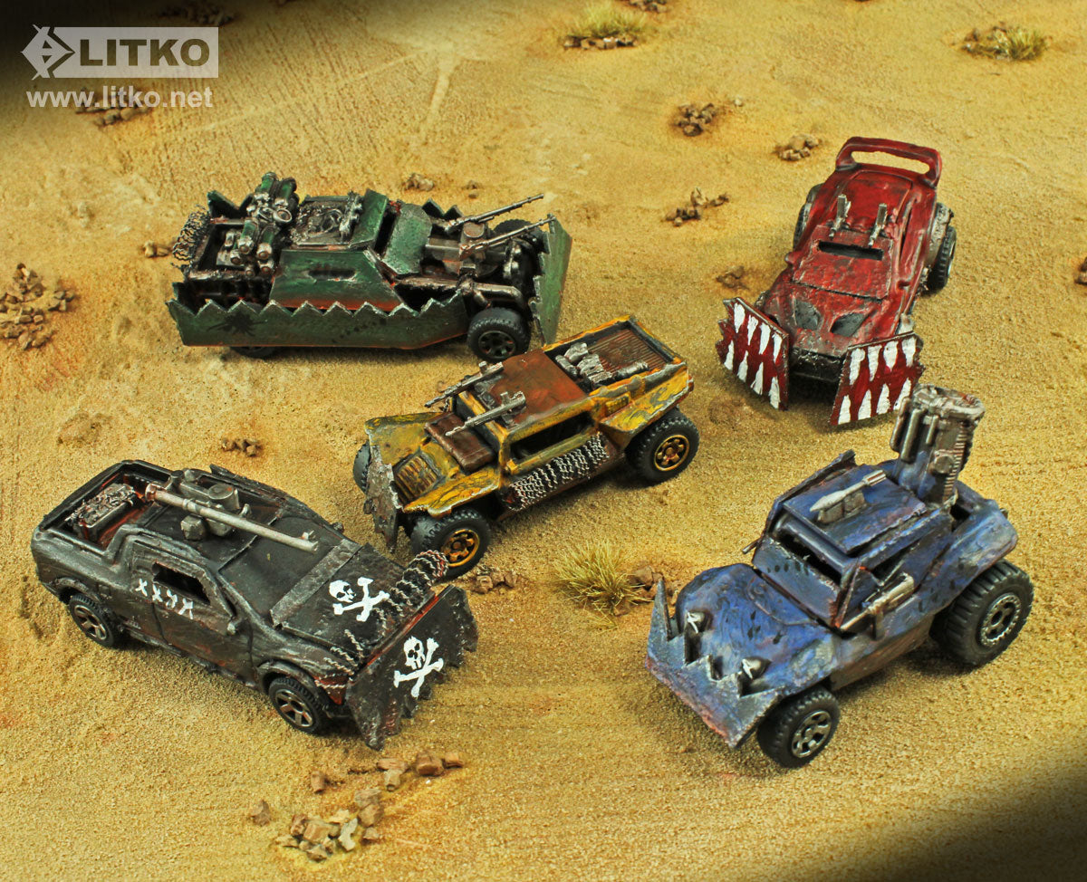 Turning Toy Cars into Combat Vehicles for Gaslands — LITKO Game