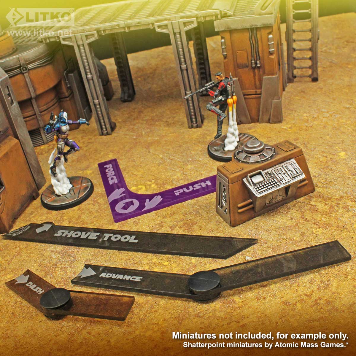 Litko Movement Tool Compatible with Star Wars: Shatterpoint — LITKO Game ...
