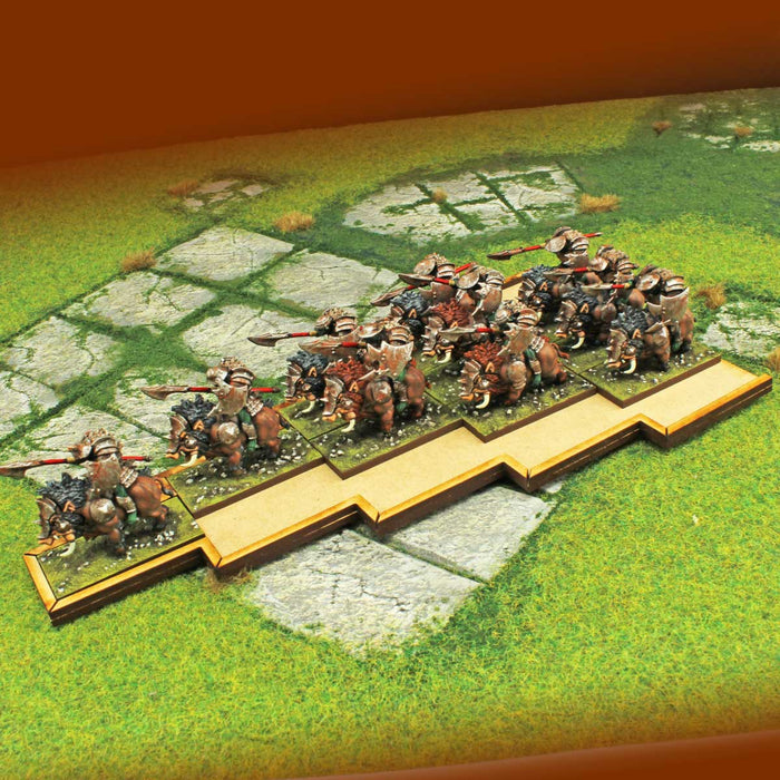 LITKO Lance Formation Movement Tray Compatible with Warhammer: The Old World
