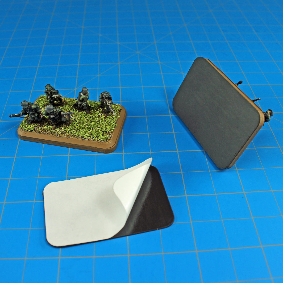 Rounded Corners on Miniature Bases — LITKO Game Accessories