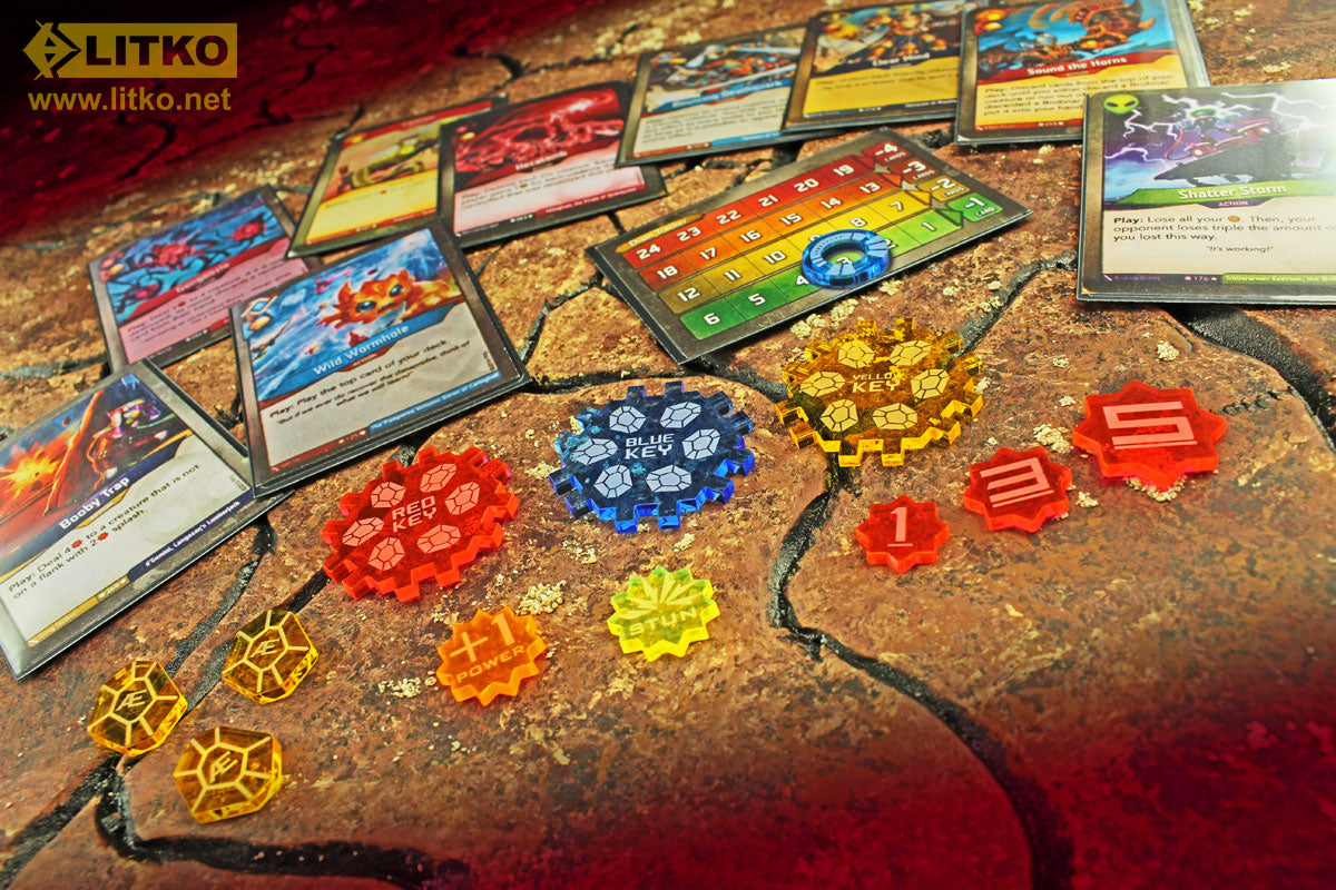 Litko LITKO Upgrades Compatible with Forged Key Card Game — LITKO Game ...