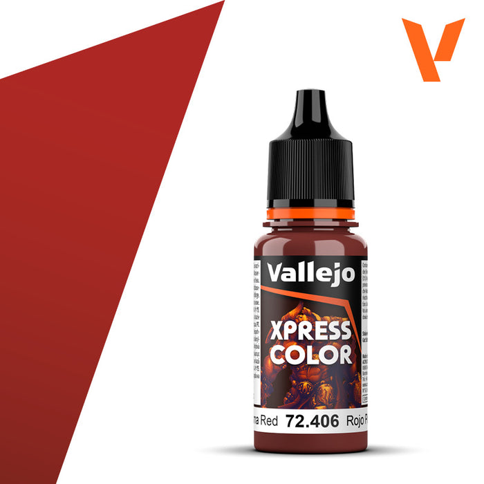 Vallejo Xpress Color | Plasma Red Xpress Color | 18ml | 72.406-Paint and Ink-LITKO Game Accessories