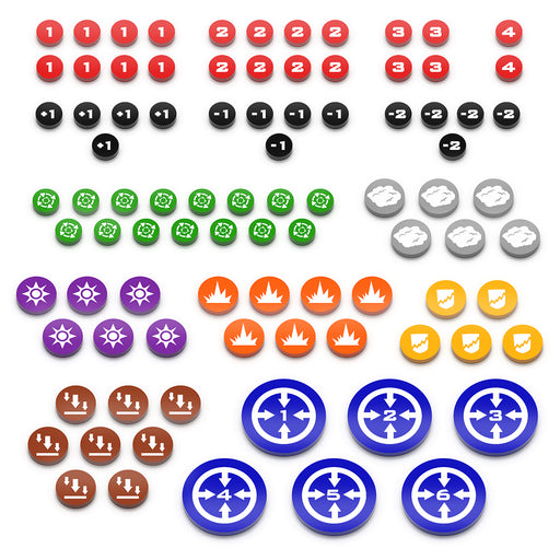 LITKO Single Player Marker Set Compatible with Firefight-Tokens-LITKO Game Accessories