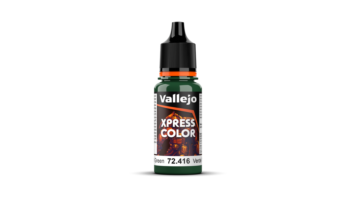 Vallejo Xpress Color | Troll Green Xpress Color | 18ml | 72.416-Paint and Ink-LITKO Game Accessories