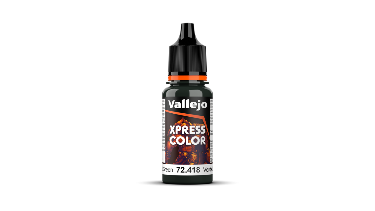 Vallejo Xpress Color | Lizard Green Xpress Color | 18ml | 72.418-Paint and Ink-LITKO Game Accessories