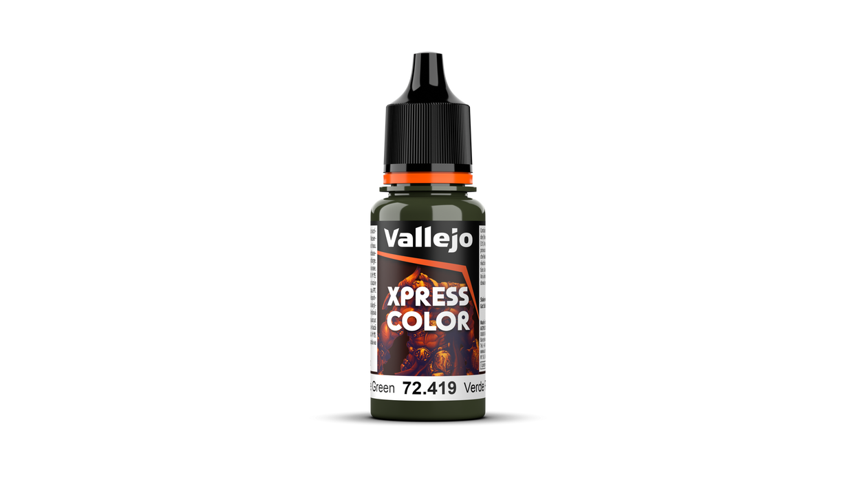 Vallejo Xpress Color | Plague Green Xpress Color | 18ml | 72.419-Paint and Ink-LITKO Game Accessories