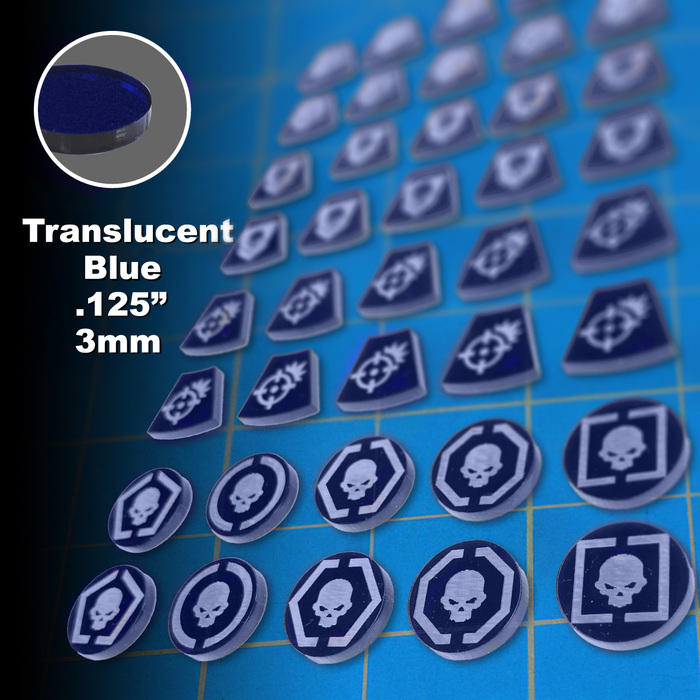 LITKO Single Player Token Set Compatible With Warhammer: Kill Team 3rd Edition (80) (NEW! Multiple Colors on One Listing)