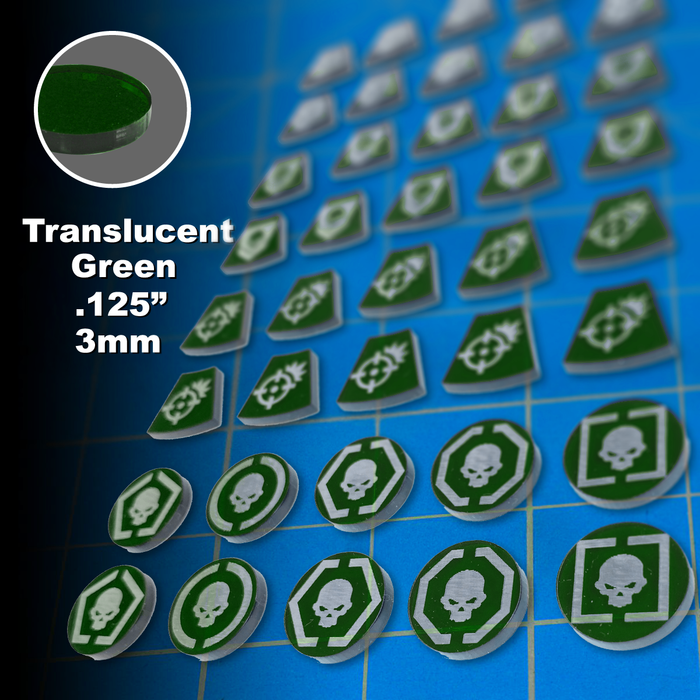 LITKO Single Player Token Set Compatible With Warhammer: Kill Team 3rd Edition (80) (NEW! Multiple Colors on One Listing)