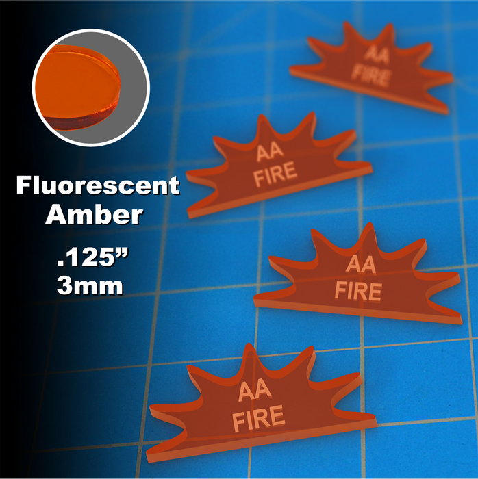 LITKO Anti-Aircraft Fire Tokens (10)-Tokens-LITKO Game Accessories