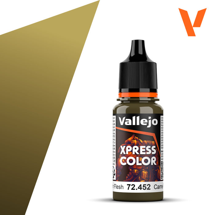 Vallejo Xpress Color | Rotten Flesh | 18ml | 72.452-Flock and Basing Materials-LITKO Game Accessories