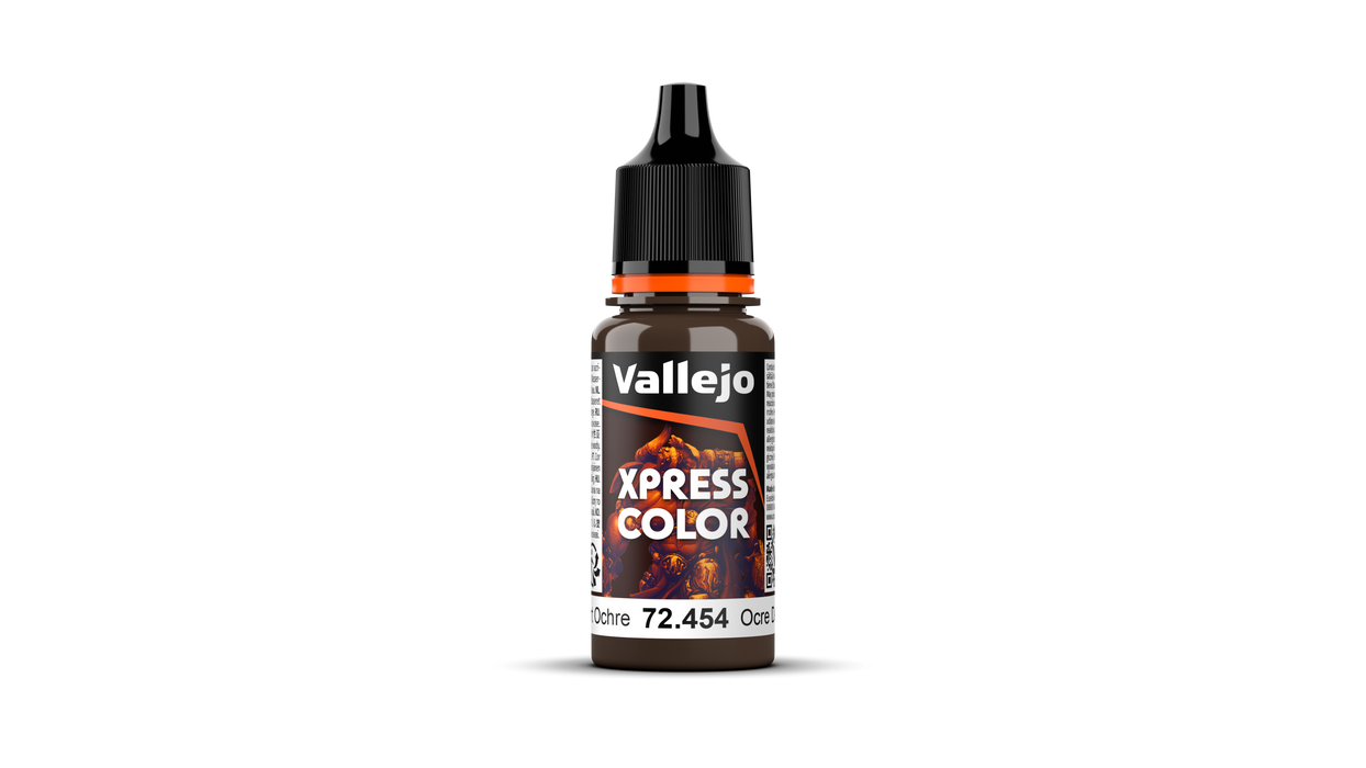 Vallejo Xpress Color | Desert Ochre | 18ml | 72.454-Flock and Basing Materials-LITKO Game Accessories