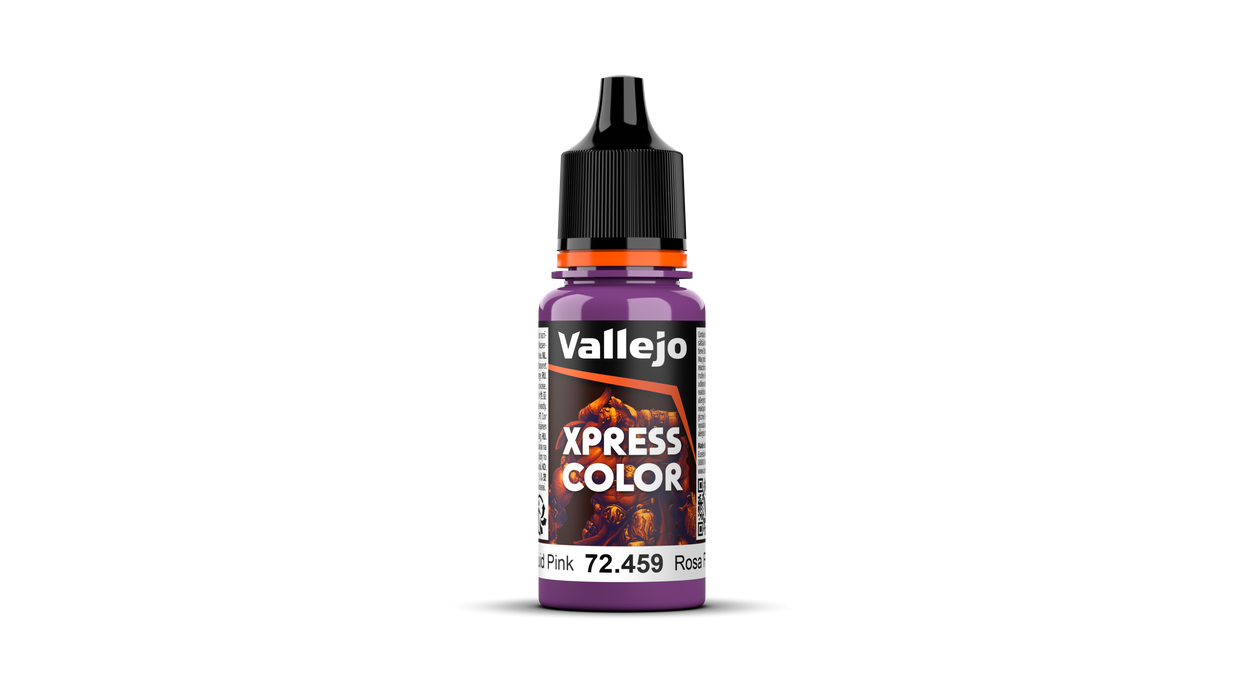 Vallejo Xpress Color | Fluid Pink | 18ml | 72.459-Flock and Basing Materials-LITKO Game Accessories
