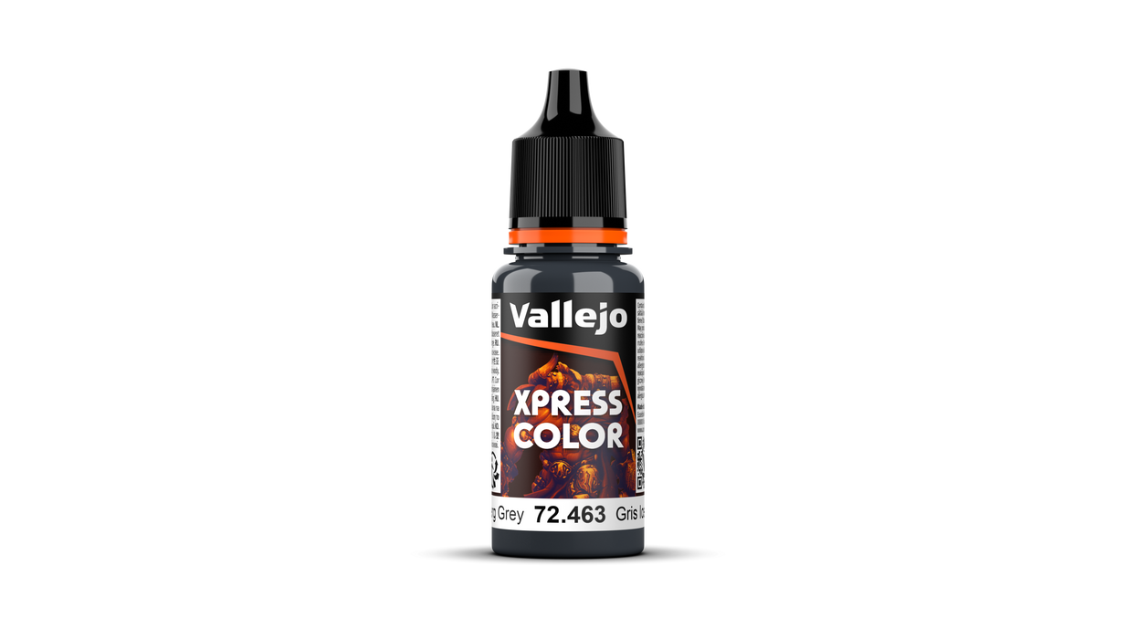 Vallejo Xpress Color | Iceberg Grey | 18ml | 72.463-Flock and Basing Materials-LITKO Game Accessories