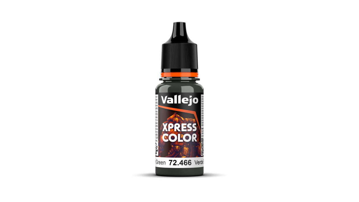 Vallejo Xpress Color | Armor Green | 18ml | 72.466-Flock and Basing Materials-LITKO Game Accessories